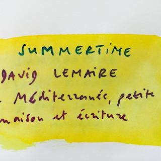Visuel de l'émission Anticyclone, séquence Summertime sur David Lemaire.
RTS
