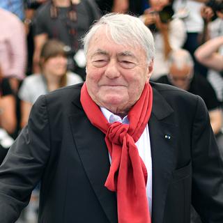 Le réalisateur français Claude Lanzmann lors du Festival de Cannes en mai 2017. [AFP - Loïc Venance]