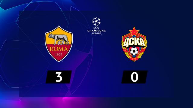 3e journée, AS Rome - CSKA Moscou (3-0): le résumé de la rencontre
