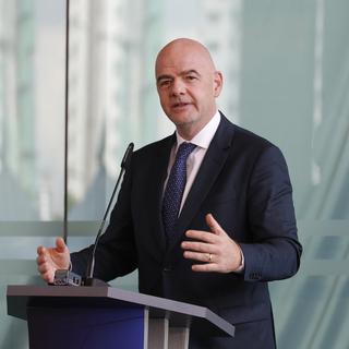 Le président de la FIFA Gianni Infantino. [Keystone - Vincent Thian - AP Photo]