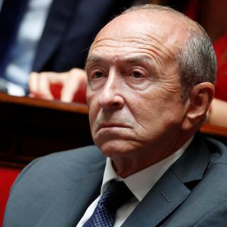 Le président français Emmanuel Macron accepte finalement la démission du ministre de l'intérieur Gérard Collomb. [Gonzalo Fuentes]