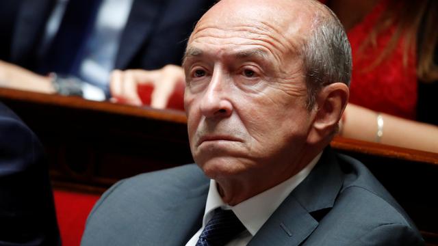 Le président français Emmanuel Macron accepte finalement la démission du ministre de l'intérieur Gérard Collomb. [Gonzalo Fuentes]