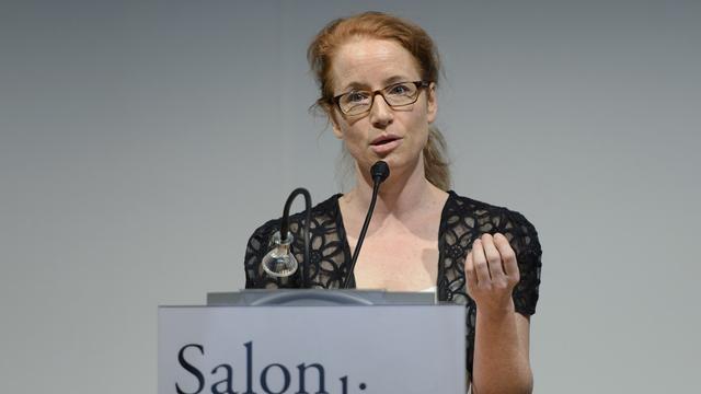 Isabelle Falconnier (ici, en avril 2015). [Keystone - Martial Trezzini]