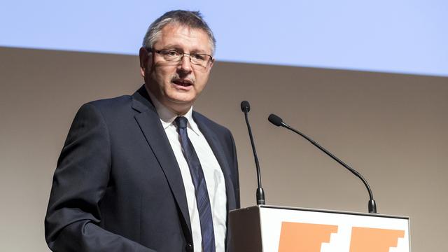 Le Jurassien Charles Juillard, vice-président du PDC suisse. [Keystone - Alexandra Wey]