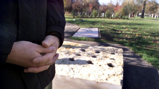 Le cimetière de Bremgarten à Berne. [Keystone - Lukas Lehmann]