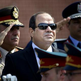Le président égyptien sortant Abdel Fattah al-Sissi. [AP/Keystone - Ivan Sekretarev]