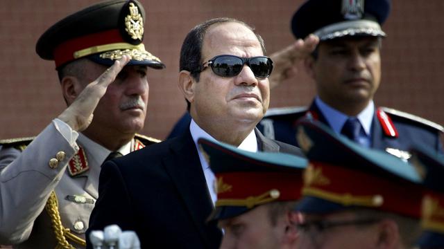 Le président égyptien sortant Abdel Fattah al-Sissi. [AP/Keystone - Ivan Sekretarev]