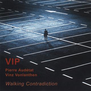 La pochette "Walking Contradictions" de Vinz Vonlanthen et Pierre Audétat. [Leo Records]