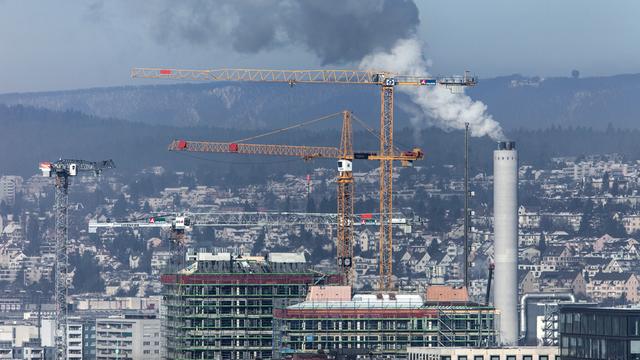 Record de concentrations de gaz à effet de serre en 2018 [Keystone - Gaëtan Bally]