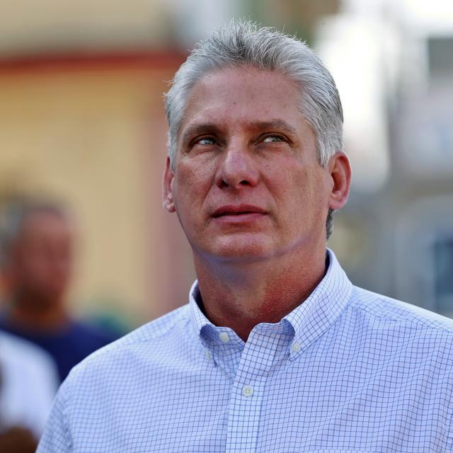 L'ancien vice-président de Cuba Miguel Diaz-Canel a été élu avec 99,83% des suffrages. [reuters - Alejandro Ernesto]