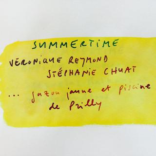 Visuel de l'émission Anticyclone, séquence Summertime sur V. Reymond et S. Chuard. [RTS - RTS]