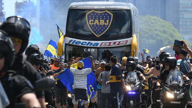 Des débordements sont à l'origine du retard pour la finale de Copa Libertadores [AFP - José Romero]