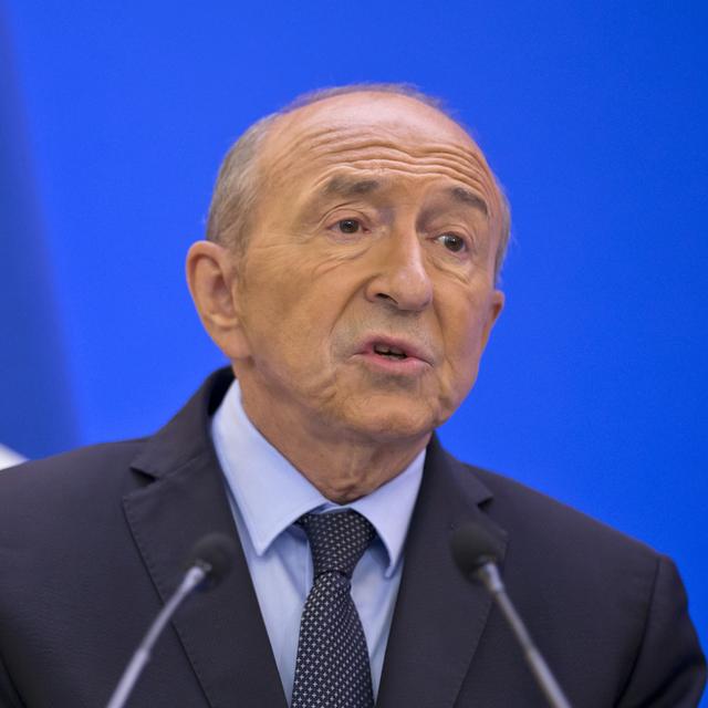 Gérard Collomb, le 6 septembre 2018 à Paris. [AP/Keystone - Michel Euler]