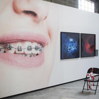 L'exposition "H+" du photographe suisse Matthieu Gafsou est à voir aux Rencontres photographiques d'Arles jusqu'à 23 septembre 2018. [AFP - Bertrand Langlois]
