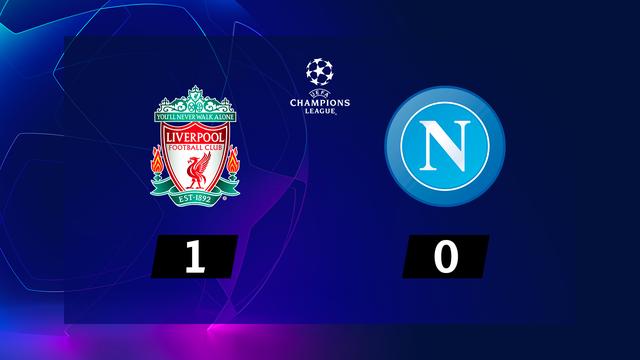 6e journée, Liverpool - Naples (1-0): le résumé de la rencontre