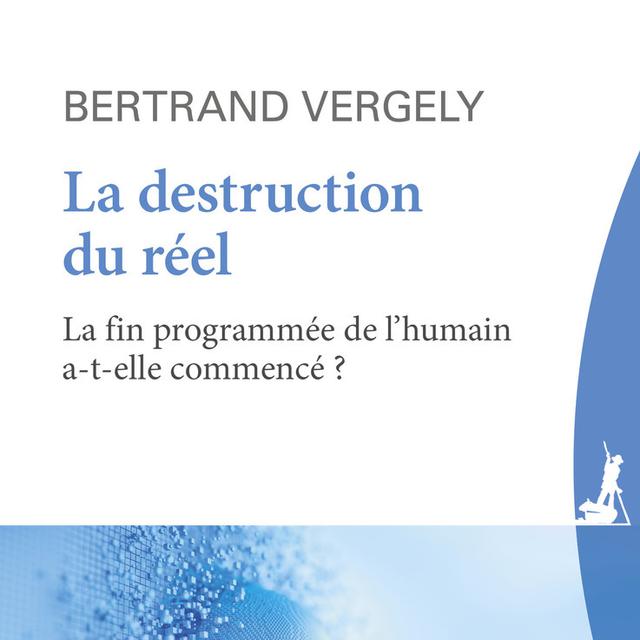 Le livre "La destruction du réel", écrit par le philosophe français Bertrand Vergely. [Le Passeur - DR]