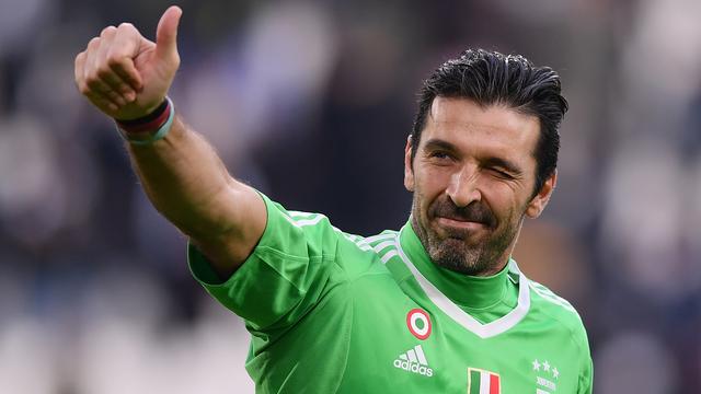 Buffon a vécu une très belle soirée à Florence. [Marco Bertorello]