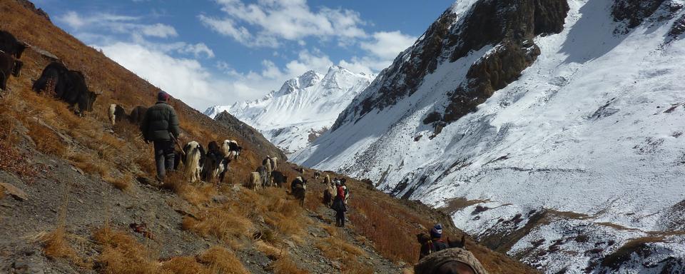 Le corridor du Wakhan où une base militaire serait à l'étude relie l'Afghanistan à la Chine (photo d'illustration). [AFP - Gohar Abbas]