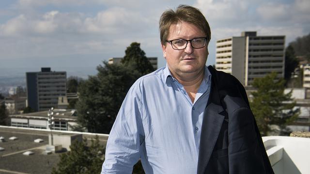 Claude-Alain Voiblet quitte le Conseil communal de Lausanne. [Keystone - Jean-Christophe Bott]