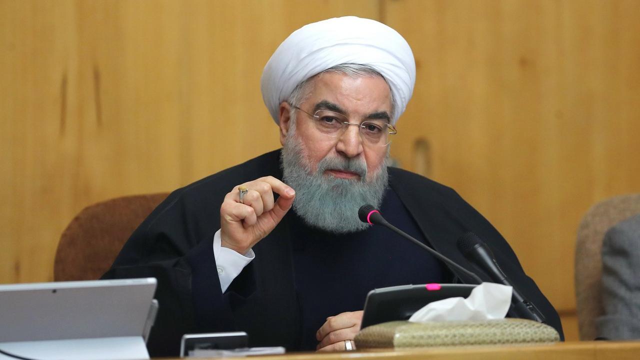 Le président iranien Hassan Rohani (ici en décembre 2017). [EPA/Presidential official website/Keystone]