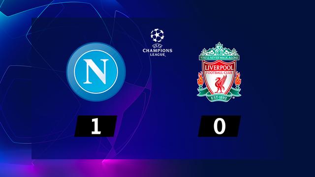 2e journée, Naples – Liverpool (1-0): Naples s’impose grâce à un but d’Insigne à la 89e minute