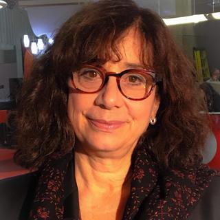 Marie-France Abastado, la candidate de Radio Canada pour le Prix du journalisme des MFP 2018. [Radio Canada]