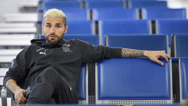 Les problèmes physiques de Valon Behrami s'accumulent. [Laurent Gilliéron]