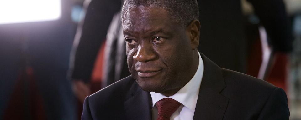 Denis Mukwege. [RTS - Laurent Bleuze]