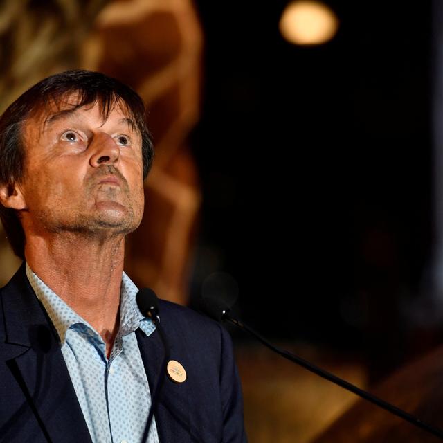 L'ancien ministre français de la transition écologique Nicolas Hulot est sorti d'un silence de trois mois jeudi soir sur France 2. [Gerard Julien]