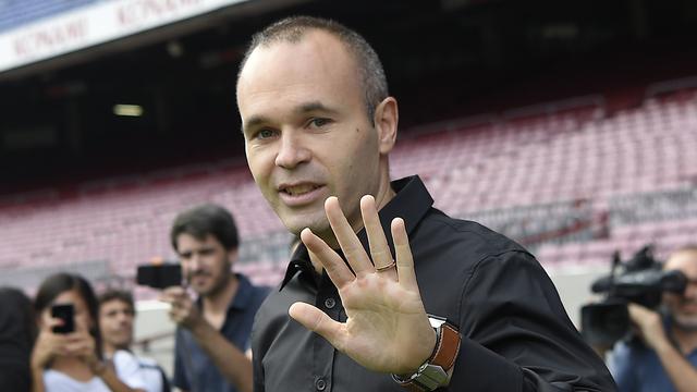 Iniesta va vivre ses derniers matches sous les couleurs du Barça. [Lluis Gene]