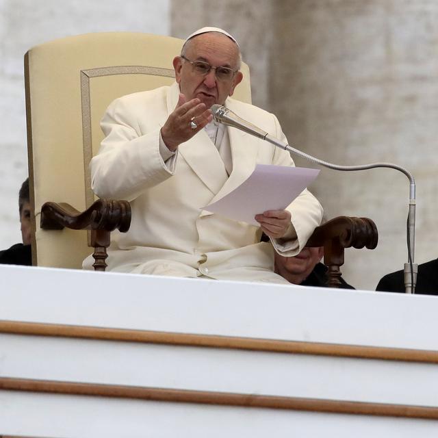 Le pape François. [Keystone - Alessandra Tarantino]