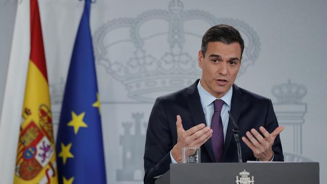 Le Premier ministre espagnol Pedro Sanchez. [AFP - Burak Akbulut / Anadolu Agency]