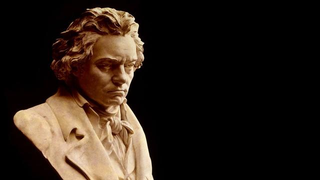 Buste de Ludwig Van Beethoven réalisé par Hugo Hagen (1818-1871) et exposé au Beethoven-Hauss Museum de Bonn. [DP]