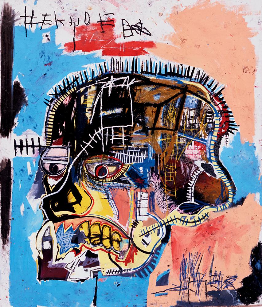 Jean-Michel Basquiat, Sans titre, 1981, Acrylique. [Fondation Louis Vuitton - © Douglas M. Parker Studio, Los Angeles]
