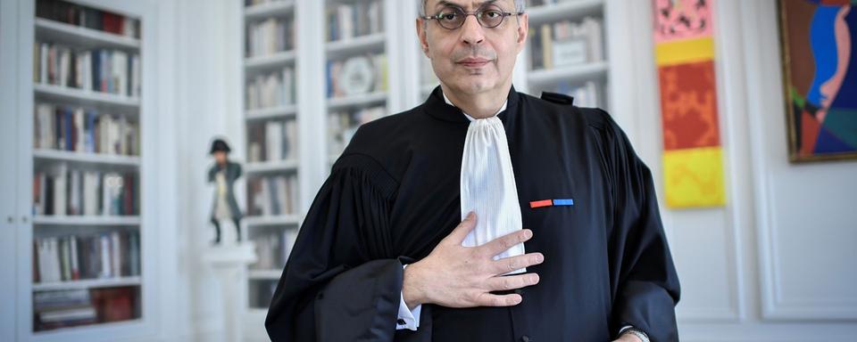 L'avocat Ardavan Amir-Aslani. [AFP - Stéphane de Sakutin]