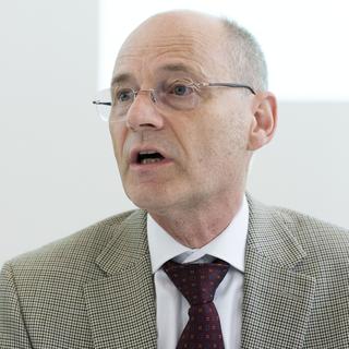 Stefan Blättler, président de la Conférence des commandants de polices cantonales. [Keystone - Thomas Delley]