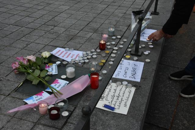 Le Marché de Noël de Strasbourg au lendemain de l'attaque qui a fait au moins 3 morts. [RTS - Gaël Klein]