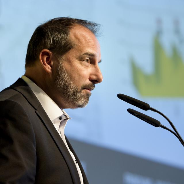 Richard Chassot, fondateur et organisateur des Mud Day Swiss mais également directeur du Tour de Romandie. [Keystone - Jean-Christophe Bott]