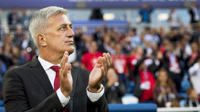 L'équipe de Vladimir Petkovic est encore montée en puissance par rapport à son match contre le Brésil. [Laurent Gillieron]