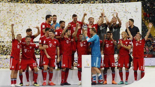 Le Bayern Munich a conquis avec la manière son premier trophée de la saison. [Ronald Wittek]