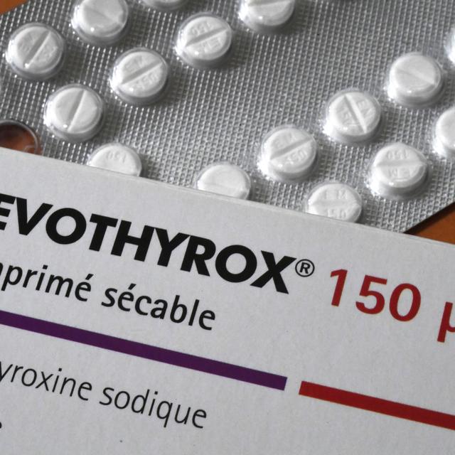 La nouvelle formule, controversée, du Levothyrox. [AFP - Damien Meyer]