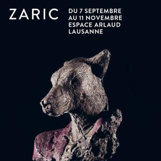 Affiche de l'exposition "Zaric", à l'espace Arlaud, à Lausanne. [musees.vd.ch - DR]