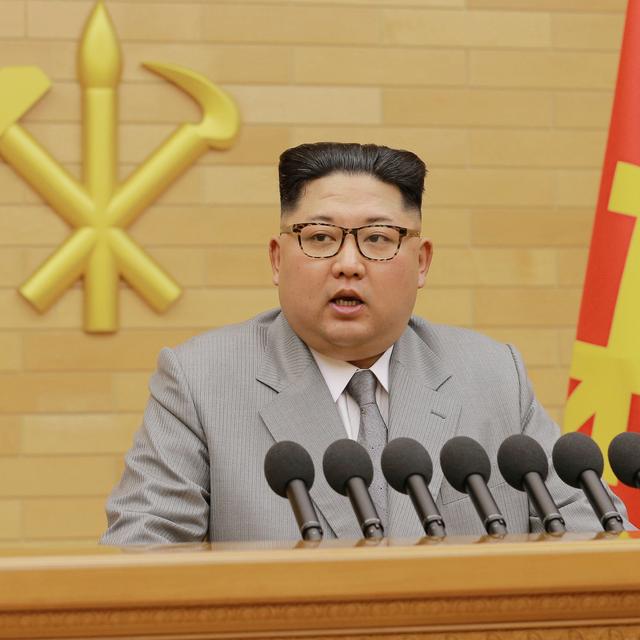 Le leader nord-coréen Kim Jong-un. [Reuters - KCNA]