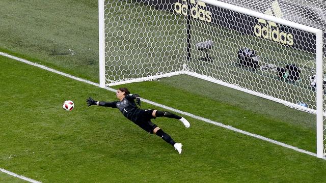 Le gardien Yann Sommer a été le meilleur Suisse sur le terrain. [Zurab Kurtsikidze]