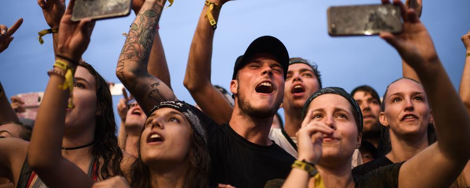 Live Nation a acheté l’été dernier le festival Openair de Frauenfeld et y a programmé le rappeur Eminem pour un concert unique en Suisse. [Keystone - Gian Ehrenzeller]