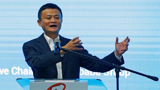 Le président et co-fondateur du géant chinois Alibaba Jack Ma. [Reuters - Lai Seng Sin]