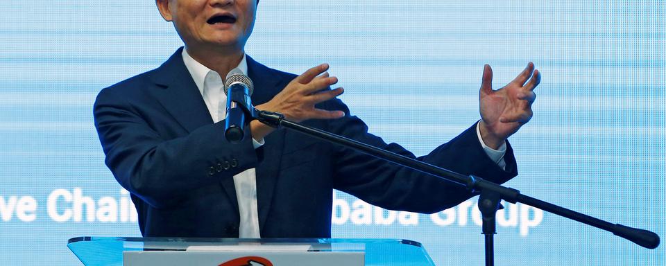 Le président et co-fondateur du géant chinois Alibaba Jack Ma. [Reuters - Lai Seng Sin]