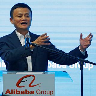 Le président et co-fondateur du géant chinois Alibaba Jack Ma. [Reuters - Lai Seng Sin]