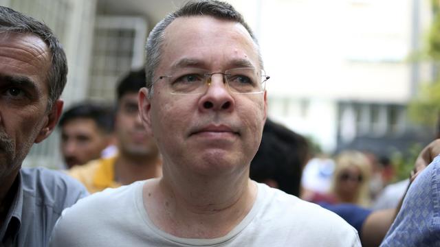 Le pasteur Andrew Brunson a été placé en résidence surveillée le 25 juillet dernier. [AP/Keystone - Emre Tazegul]