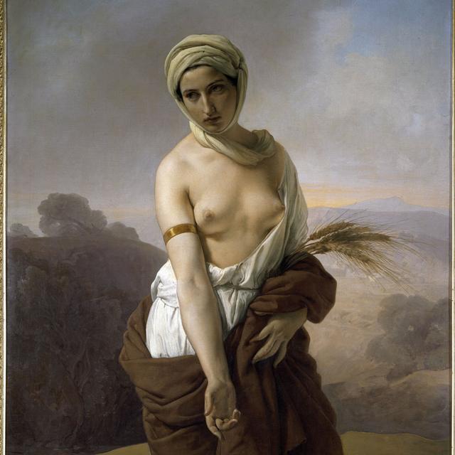 "Ruth", peinture de Francesco Hayez (1791-1882) au musée de Bologne. [AFP - Leemage]